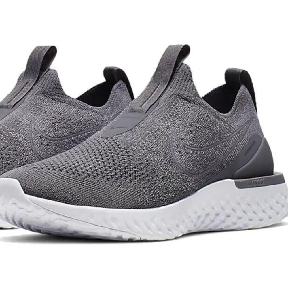 Nike Gray and White Women's Sneakers